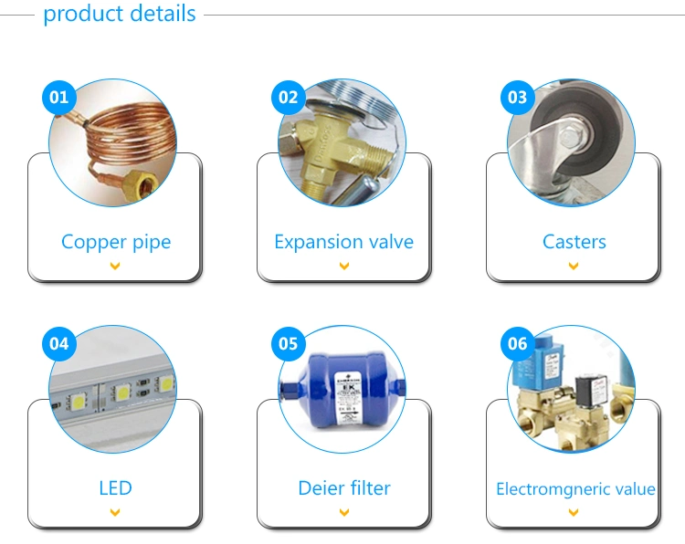 Island Freezer Used Commercial Supermarket Refrigeration Equipment Wholesale