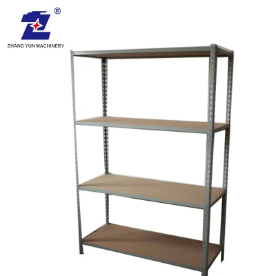 High Capacity Euro Style Metal Supermarket Shelf Storage Rack Roll Forming Machinery Equipment